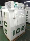 De commerciële diepvriezer van de ijsblokjeopslag, openlucht de opslagdiepvriezer van de ijs koelere zak