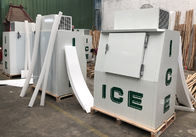 De commerciële openluchtemmer van de ijsopslag voor het opslaan van 120 zakkenijs