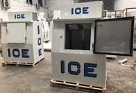 De commerciële openluchtemmer van de ijsopslag voor het opslaan van 120 zakkenijs