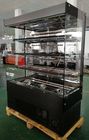 Het Glasshowcase 4ft, Open Showcaseharder 1200*700*1900mm van de ventilator Koelbakkerij
