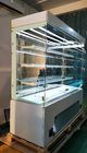 Het Glasshowcase 4ft, Open Showcaseharder 1200*700*1900mm van de ventilator Koelbakkerij
