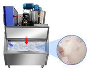 Ventilator die 1.5T Commercieel Chip Ice Machine voor Vissenzeevruchten koelen