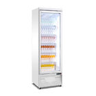 450L van het de koelkastglas van de supermarkt de rechte vertoning van de de deurijskast koeler van de de drankfles