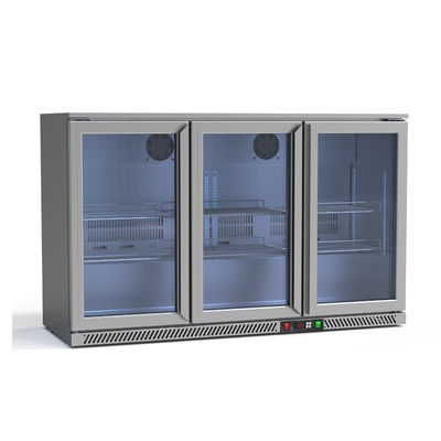 Commerciële koelere het glasdeur van de bierdrank onder tegen minibarkoelkast