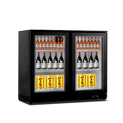 De Drankkoeler van Mini Bar Fridge Beer Chiller van de glasdeur voor Hotel